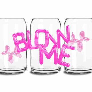 BLOW ME UV DTF TRANSFER GLASS CAN WRAP